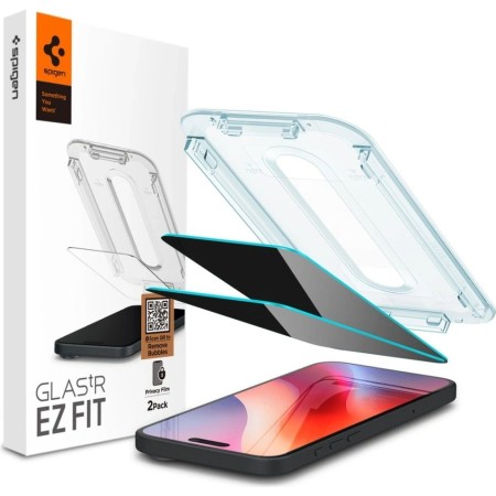 Spigen GLAS.tR ez Fit Apple iPhone 16 Pro Privacy [2 PACK]