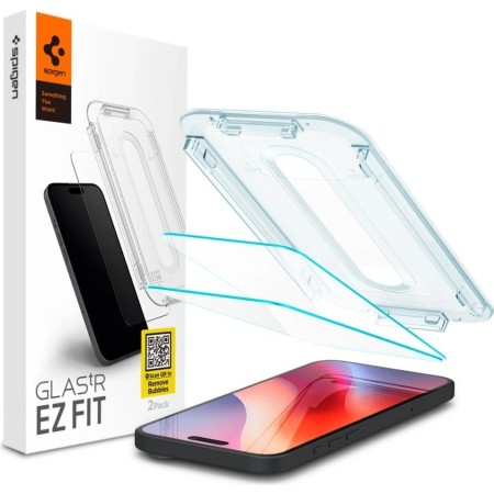 Spigen GLAS.tR ez Fit Screen Protector iPhone 16 Pro