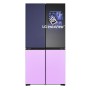 LG InstaView GMV960NNME side-by-side refrigerator Freestanding 617 L E Multicolour