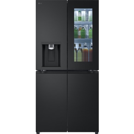 LG GMG860EPBE side-by-side refrigerator Freestanding 508 L E Black