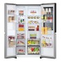 LG GSVV80PYLL side-by-side refrigerator Freestanding 655 L E Metallic, Silver