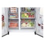 LG GSVV80PYLL side-by-side refrigerator Freestanding 655 L E Metallic, Silver