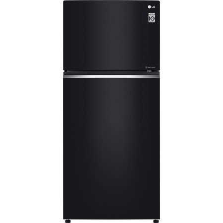 LG GTB744BMBED Freestanding Top Mount Fridge Freezer 506L E Black