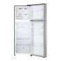 LG GTBV38PZGKD Freestanding Top Mount Fridge Freezer 335L E Stainless steel