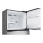 LG GTBV38PZGKD Freestanding Top Mount Fridge Freezer 335L E Stainless steel