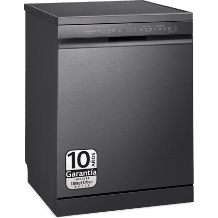 LG DF365FMS dishwasher Freestanding 14 place settings B Black