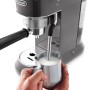 Dedica Arte Manual Espresso Coffee Maker with New Milk Frothing Function – Grey