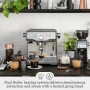 SAGE THE DUAL BOILER SILVER Espresso Machine