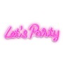 Neon PLEXI LED LET'S PARTY pink FPNE20 Forever Light