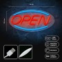 Neon PLEXI LED OPEN blue red FPNE04X Forever Light