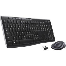 Logitech Wireless Combo MK270 keyboard Mouse included Home RF Wireless QWERTY US International