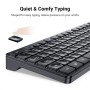 UGREEN MK006 Ergonomic Mouse and Wireless Keyboard Combo (Black)