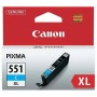 Canon CLI-551XL High Yield Cyan Ink Cartridge