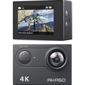 Introducing the Akaso Action Camera 4K30FPS 20MP EK 7000 - your perfect companion for capturing breathtaking moments in stunning