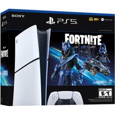 Sony PlayStation 5 Slim Digital Edition 1TB + Fortnite - White