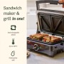 Cuisinart 2 in 1 Grill and Sandwich Maker GRSM4U