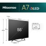 Hisense 55A7NQ 55'' 4K Smart QLED TV - Vivid Colors & Dolby