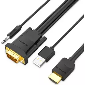 Vention HDMI to VGA Cable with Audio & USB Power