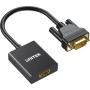 Unitek VGA to HDMI Converter Adapter with Audio