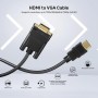 Unitek Converter HDMI to VGA Adapter Cable 2.0m