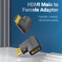 Vention HDMI Adapter Male to Female 270 Degree