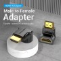 Vention HDMI Adapter Male to Female 90 Degree