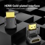 Vention HDMI Adapter Male to Female 90 Degree