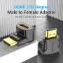 Vention HDMI Adapter Male to Female 270 Degree