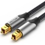 Vention Optical Audio Cable Aluminum 5.0m Grey