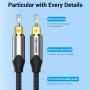 Vention Optical Audio Cable Aluminum 5.0m Grey