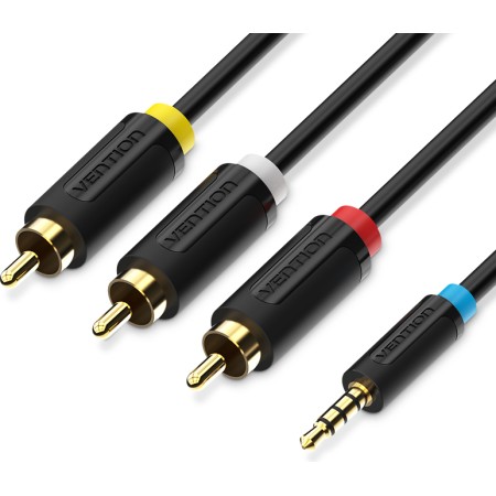 Vention AUDIO 3.5mm to 3RCA AV Cable