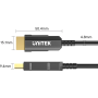 Unitek 25m Fiber Optic HDMI Cable