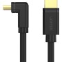 Unitek Right Angle HDMI Cable 90 Degrees