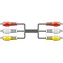 AV:link 3RCA to 3RCA Cable 3.0m