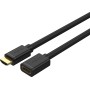 Unitek Y-C165K HDMI Male to Female 4K/HDR Extension Cable 2m