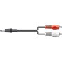 AV:link 3.5mm to 2RCA 1.2m 112.064UK