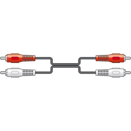 AV:link 2RCA to 2RCA Cable 10m