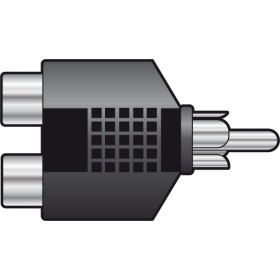 QTX RCA Plug to 2xRCA Sockets 760.246UK