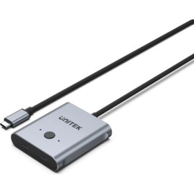 Unitek VC USB-C Splitter/Switch 4K 1-2 PD100W D1078A