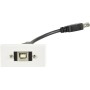 AV:Link Wall Plate USB-B 2.0 Module