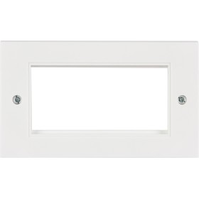 AV:Link Wall Plate Frame Double 4 Modules