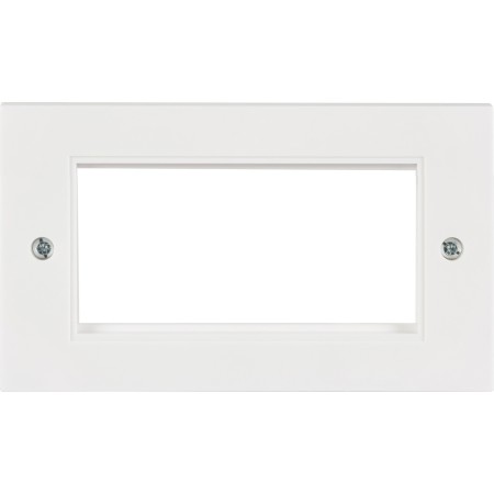 AV:Link Wall Plate Frame Double 4 Modules