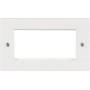 AV:Link Wall Plate Frame Double 4 Modules