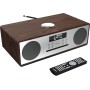 Majority OAKINGTON Mini HiFi CD Player in Walnut Finish