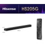 Hisense Soundbar HS205G 120W with Bluetooth