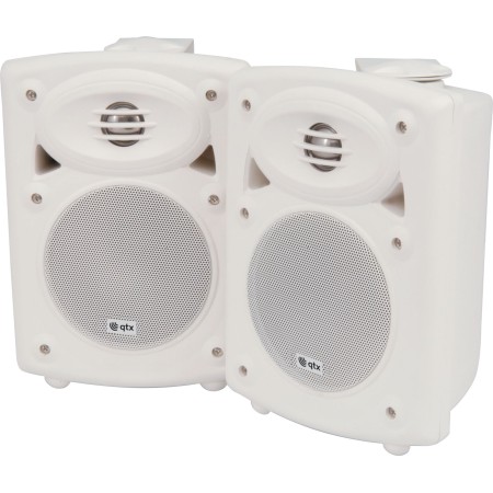 QTX QR5W Speaker Pair with Amplifier