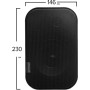 Artsound UNI40B 2-way Onwall Speakers