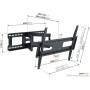 Vogels UP MA4040 TV Wall Mount 60x40 Turn 4 arms