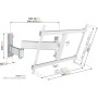 Vogels COMFORT TV Wall Mount 60x40 White