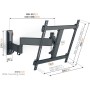 Vogels TVM3443 Turn TV Wall Mount Black